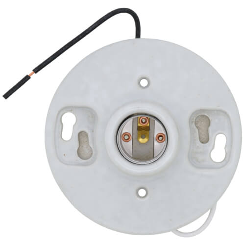 498752 Leviton 498752 Keyless Incandescent Lampholder, Medium
