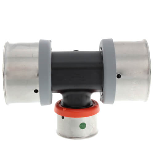 Main product image of 1-1/2" x 1-1/2" x 1" PEX Press PureFlow Polymer Tee