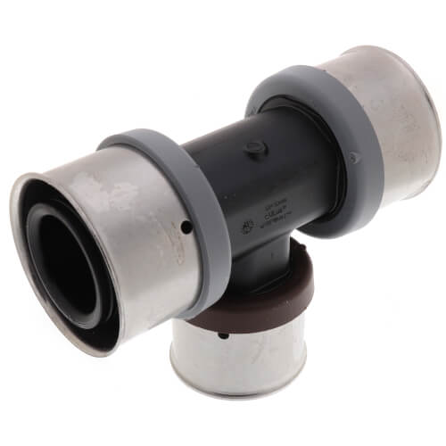 1-1/2" x 1-1/2" x 1-1/4" PEX Press PureFlow Polymer Tee