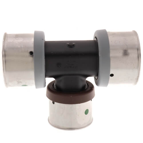 1-1/2" x 1-1/2" x 1-1/4" PEX Press PureFlow Polymer Tee
