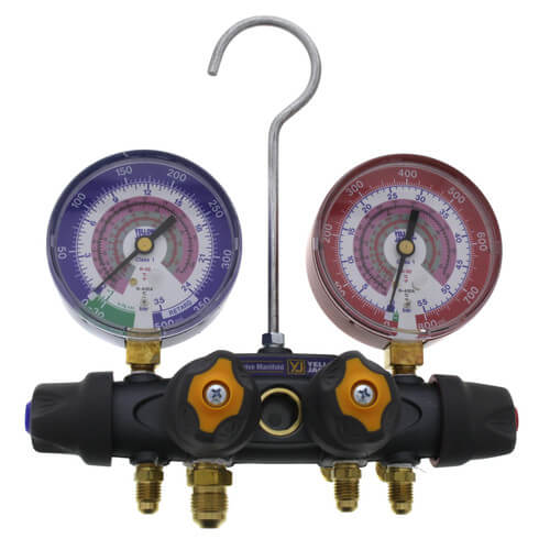 Main product image of Titan 4 Valve Test & Charging Manifold w/ PLUS II Compact Ball Valve