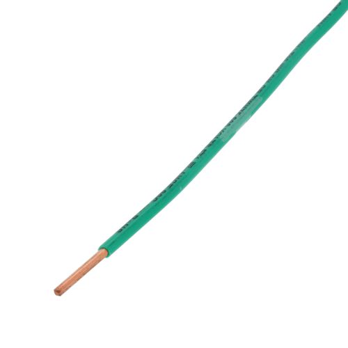 Main product image of 10" Pigtail with Slotted Hex Ground Screw (Green)