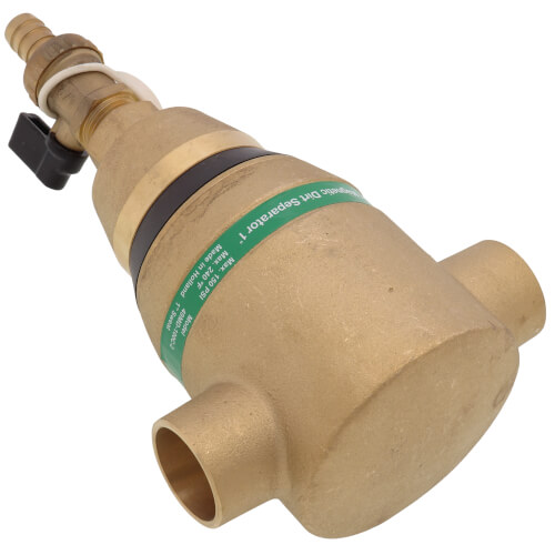 Main product image of 1" Brass 4900 Series Magnetic Dirt Separator (Sweat)