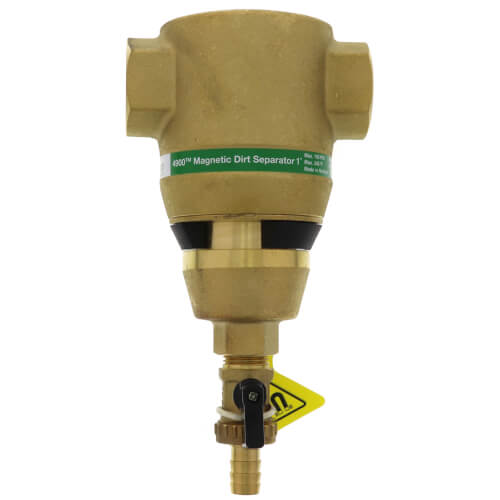 1" Brass 4900 Series Magnetic Dirt Separator (Threaded)