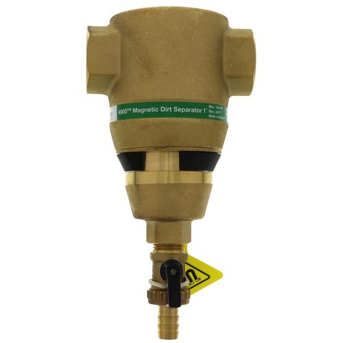 Main product image of 1" Brass 4900 Series Magnetic Dirt Separator (Threaded)
