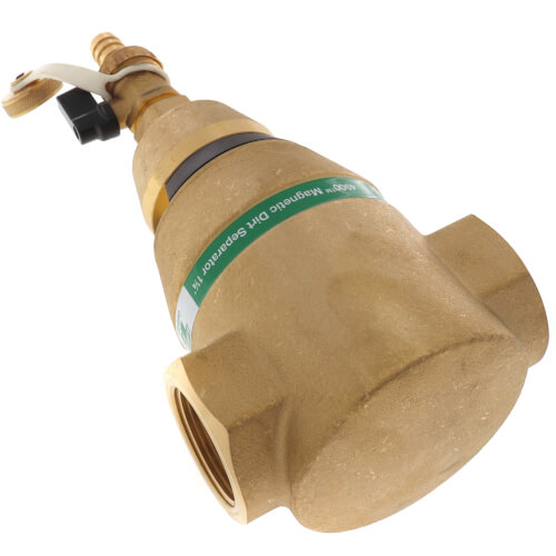 1-1/4" Brass 4900 Series Magnetic Dirt Separator (Threaded)