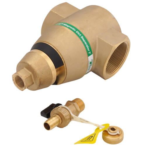 Main product image of 2" Brass 4900 Series Magnetic Dirt Separator (Threaded)