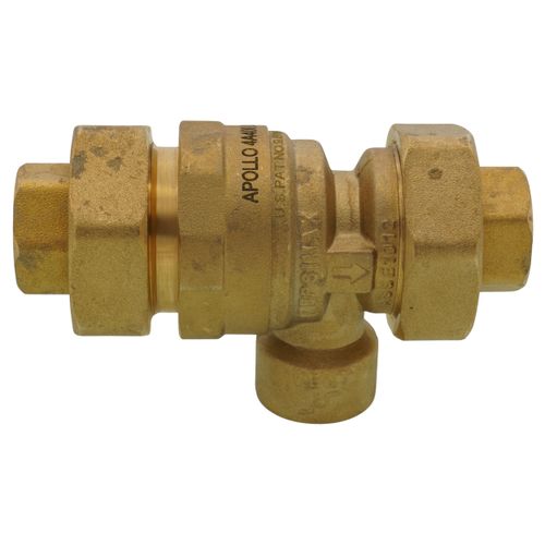Main product image of 1/2" Brass Dual Check w/ Atmospheric Vent w/ FNPT Connection
