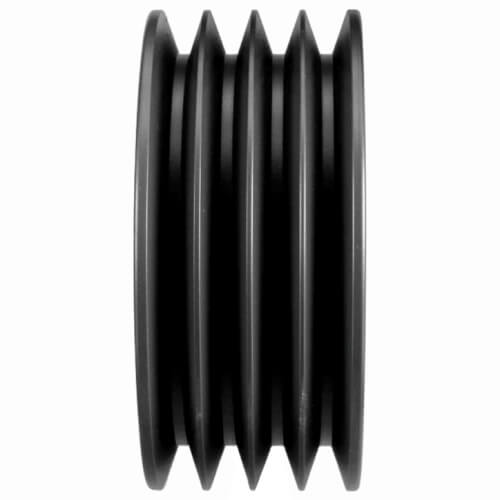 Main product image of 4 Groove Cast Iron B5V Sheave, 7.28" OD