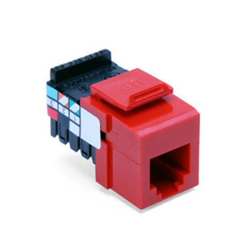 Main product image of Voice Grade Quickport, Jack, 6P6C (Crimson)