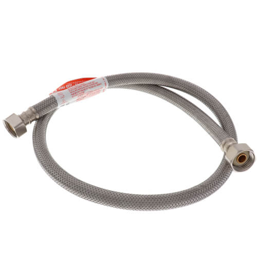 Main product image of 36" Universal Braided Stainless Steel Hose Faucet Connector (1/2 FIP x 3/8", 7/16", 1/2" Compression 1/2" FIP)