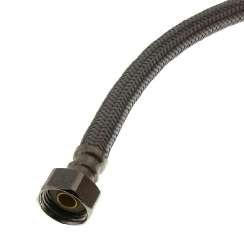 Main product image of 72" Universal Braided Stainless Steel Hose Faucet Connector (1/2 FIP x 3/8", 7/16", 1/2" Compression, 1/2" FIP)