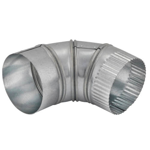 Main product image of 4" 28 Ga Galvanized Elbow