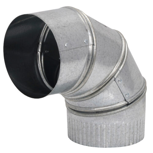 Main product image of 4" 24 Ga Galvanized Elbow