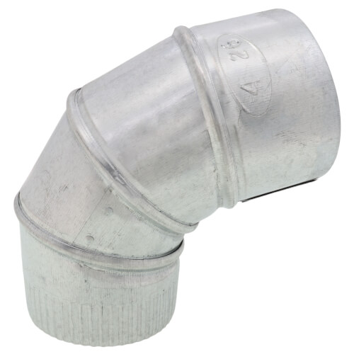 Main product image of 4" 26 Ga Galvanized Elbow
