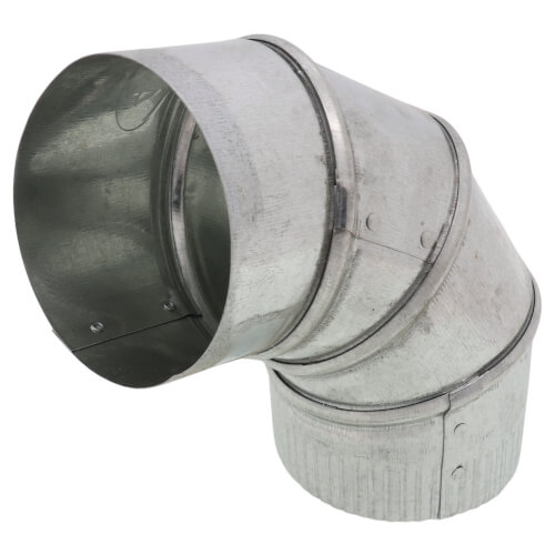Main product image of 4" 26 Ga Galvanized Elbow