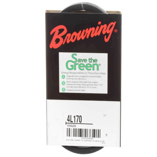 Main product image of 1/2" x 17" FHP Browning V-Belt
