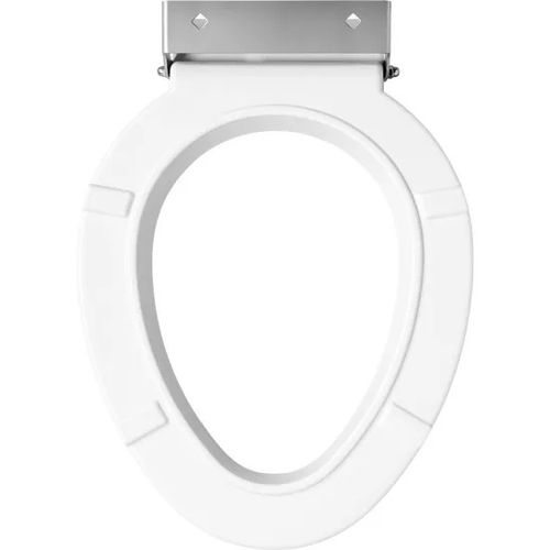 Main product image of Elongated Medic-Aid Plastic Toilet Seat w/ 4" Lift Spacer, STA-TITE (White)
