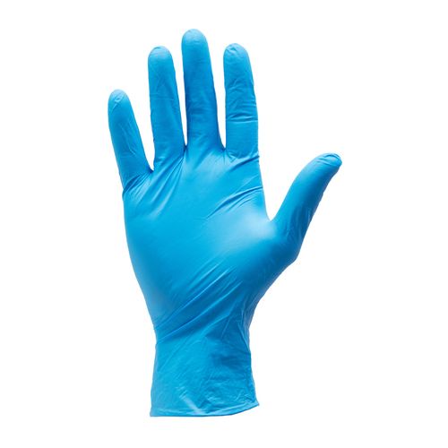 Main product image of Blue Nitrile Disposable Gloves 4 Mil (X-Large)