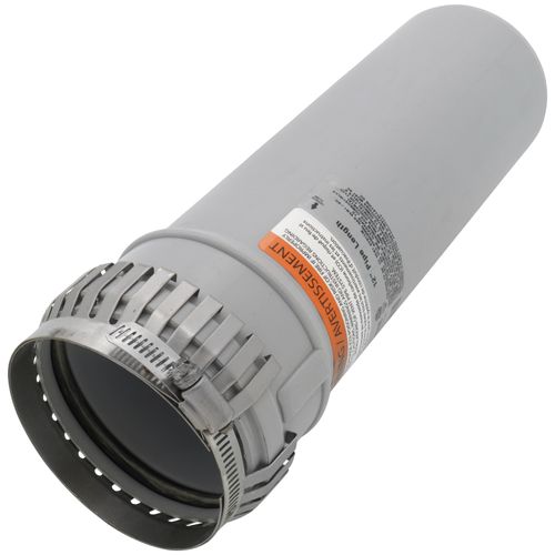 Main product image of 4" x 12" PolyPro Single Wall Straight Pipe w/ LB2