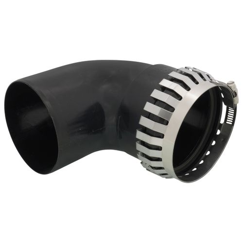 Main product image of 4" PolyPro 90° Black UV Resistant Elbow w/ LB2