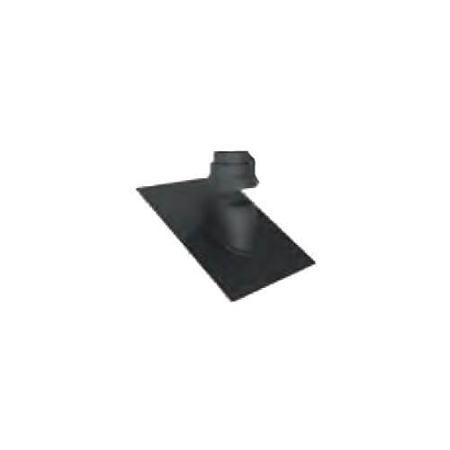 Main product image of 2" x 4" Adjustable Black Roof Flashing 5/12 - 12/12 Pitch