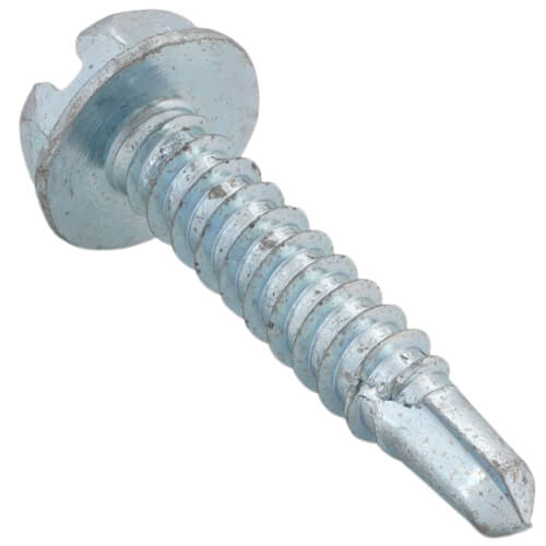 Main product image of #10 x 1" Drill Point Hex Washer Head Metal Sheet Metal Screw (500 Pack)