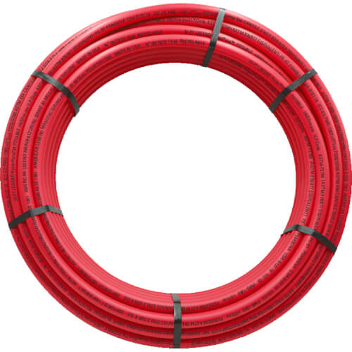 Main product image of 1/2" Red HyperPure Bi-Modal PE-RT Tube Coil (100 ft. coil)
