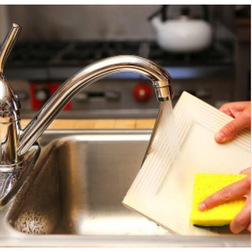 Main product image of Home Water Saver Faucet w/ Stainless Steel Rod (5") and CFLOW Feature