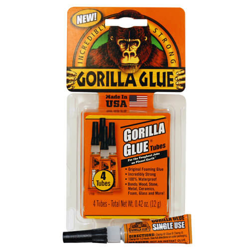 5000504 Gorilla Glue 5000504 Gorilla Glue, 3g Single Use Tubes
