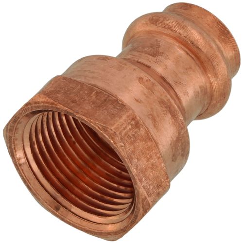 1/2" Press x 3/4" Female Copper Adapter