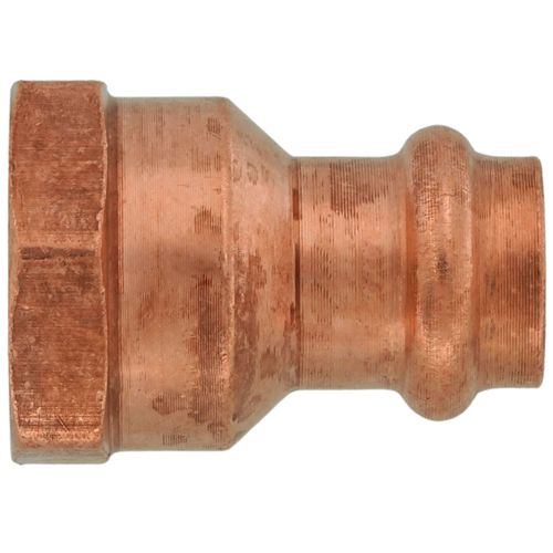 1/2" Press x 3/4" Female Copper Adapter