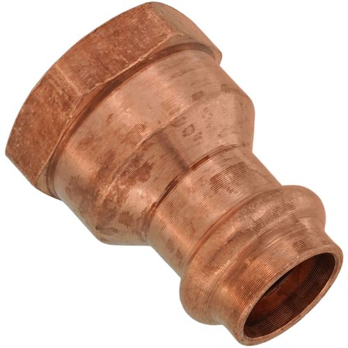 1/2" Press x 3/4" Female Copper Adapter