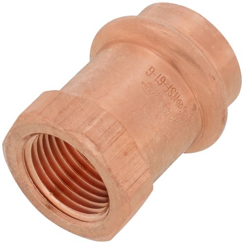 Main product image of 3/4" Press x 1/2" Female Copper Adapter