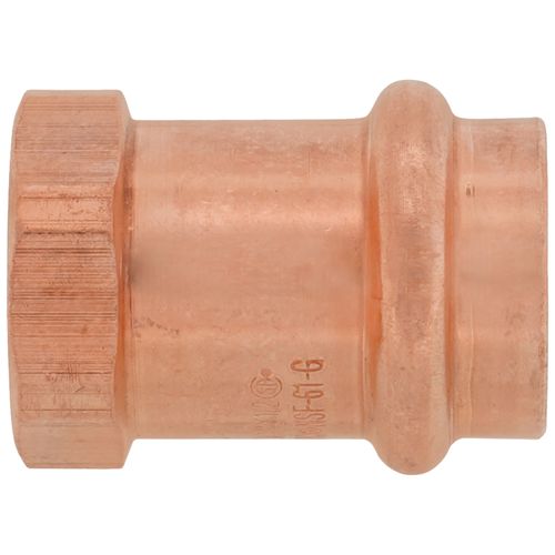 Main product image of 3/4" Press x 1/2" Female Copper Adapter