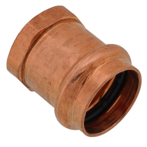 Main product image of 1" Press x 1/2" Female Copper Adapter