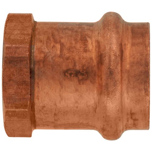 Main product image of 1" Press x 3/4" Female Copper Adapter