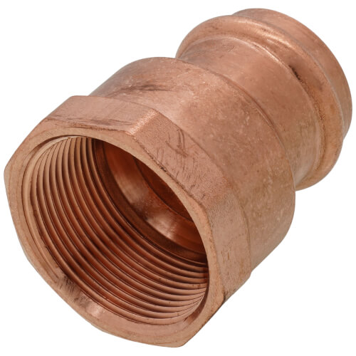 Main product image of 1-1/4 Press x 1-1/2" Female Copper Adapter