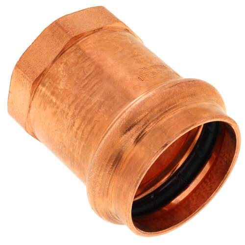 Main product image of 1-1/2" Press x 1-1/4" Female Copper Adapter
