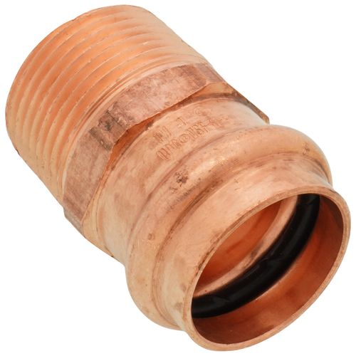 Main product image of 1" Press x Male Copper Adapter