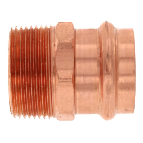 1-1/4" Press x Male Copper Adapter