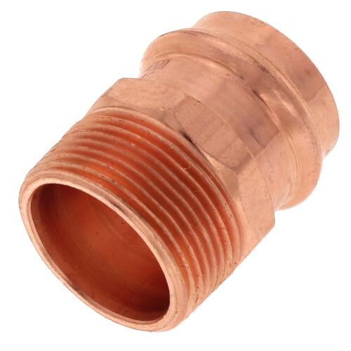 1-1/4" Press x Male Copper Adapter