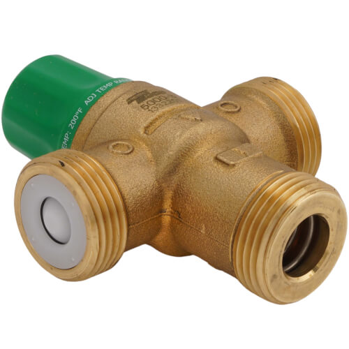 Main product image of 1/2" Press 5002 Mixing Valve w/ Gauge (Low Lead)
