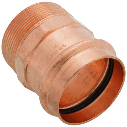 Main product image of 2" Press x Male Copper Adapter
