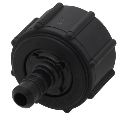Main product image of PolyAlloy PEX Crimp Port Adapter, 3/8" PEX Crimp x 1/2" Port (Zero Lead)
