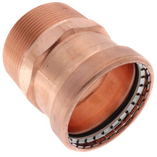 Main product image of 4" Press x Male Copper Adapter