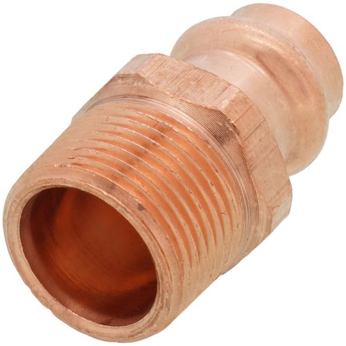 Main product image of 1/2" Press x 3/4" Male Copper Adapter