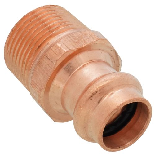 Main product image of 1/2" Press x 3/4" Male Copper Adapter