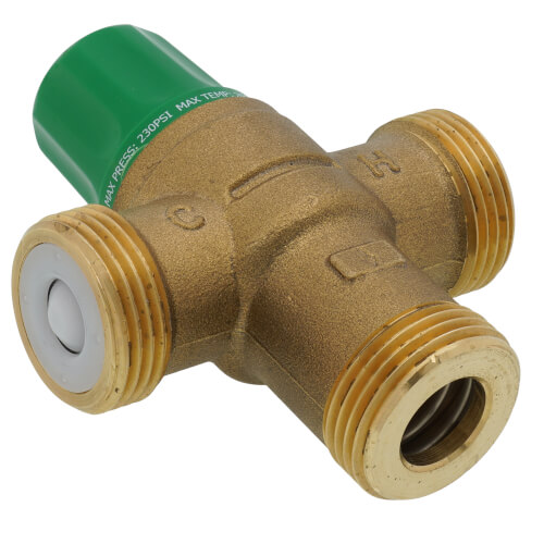 Main product image of 3/4" Press 5003 Mixing Valve w/ Gauge (Low Lead)