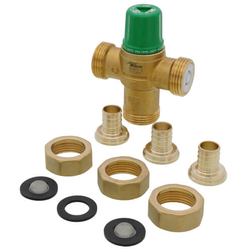 5003P3 Taco 5003P3 3/4" PEX Union 5003 Mixing Valve (Low Lead)